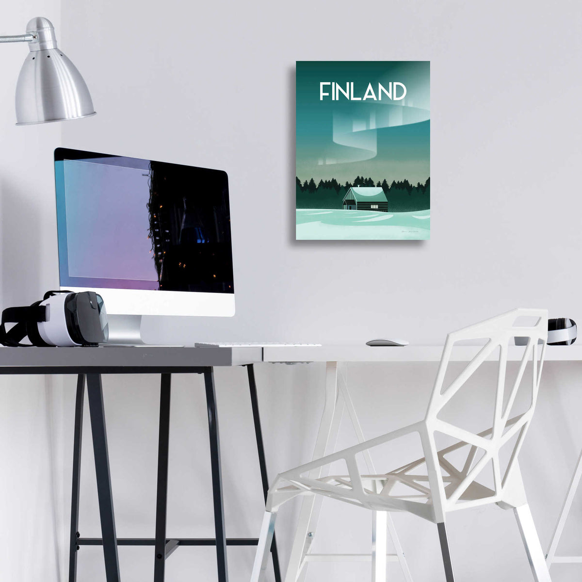 Epic Art 'Finland I' by Omar Escalante, Acrylic Glass Wall Art,12x16