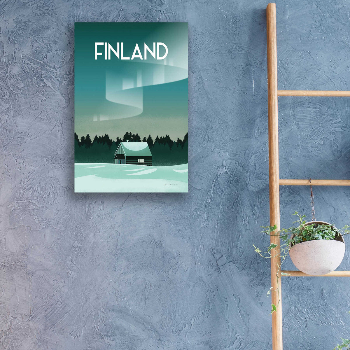 Epic Art 'Finland I' by Omar Escalante, Acrylic Glass Wall Art,16x24