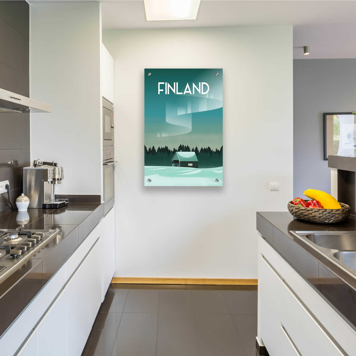 Epic Art 'Finland I' by Omar Escalante, Acrylic Glass Wall Art,24x36