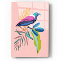 Epic Art 'Exotic Birds I' by Omar Escalante, Acrylic Glass Wall Art