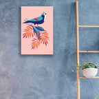 Epic Art 'Exotic Birds III' by Omar Escalante, Acrylic Glass Wall Art,16x24