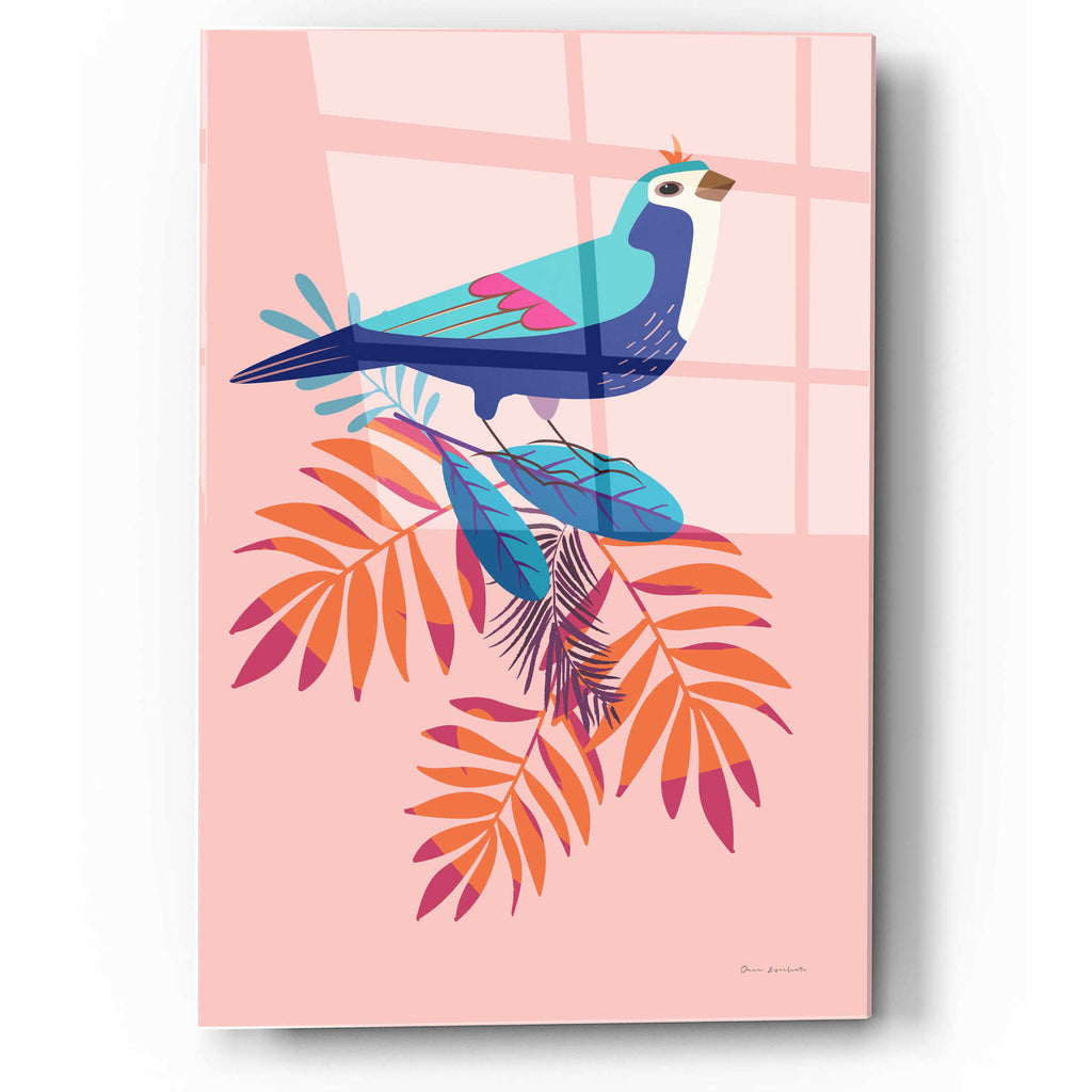 Epic Art 'Exotic Birds III' by Omar Escalante, Acrylic Glass Wall Art