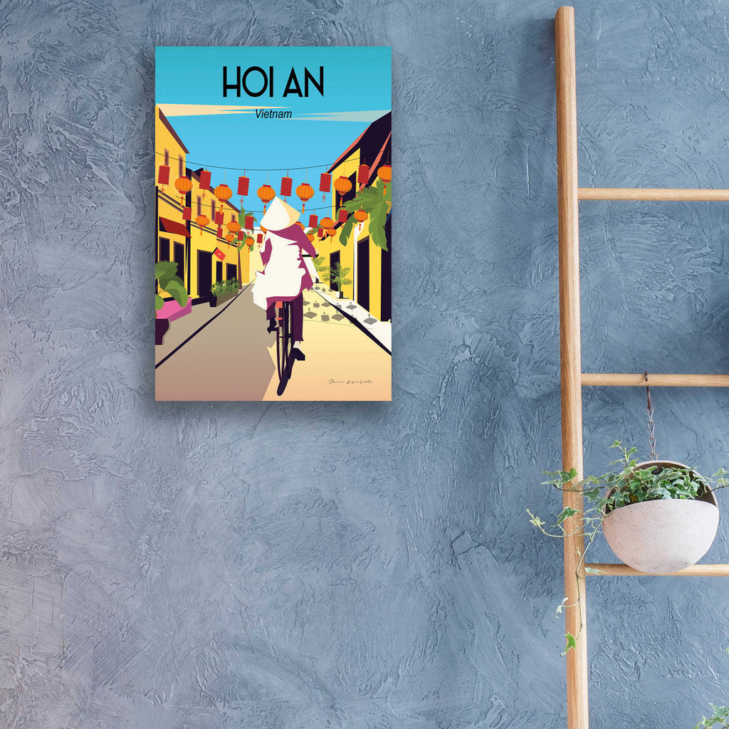 Epic Art 'Hoi An Vietnam' by Omar Escalante, Acrylic Glass Wall Art,16x24