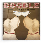 Epic Art 'Doodle Coffee Double II' by Ryan Fowler, Acrylic Glass Wall Art