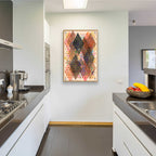 Epic Art 'Inked Triangles I' by Nikki Galapon, Acrylic Glass Wall Art,24x36