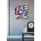 Epic Art 'Rooftops II' by Nikki Galapon, Acrylic Glass Wall Art,24x24