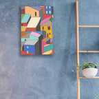 Epic Art 'Rooftops in Color II' by Nikki Galapon, Acrylic Glass Wall Art,16x24
