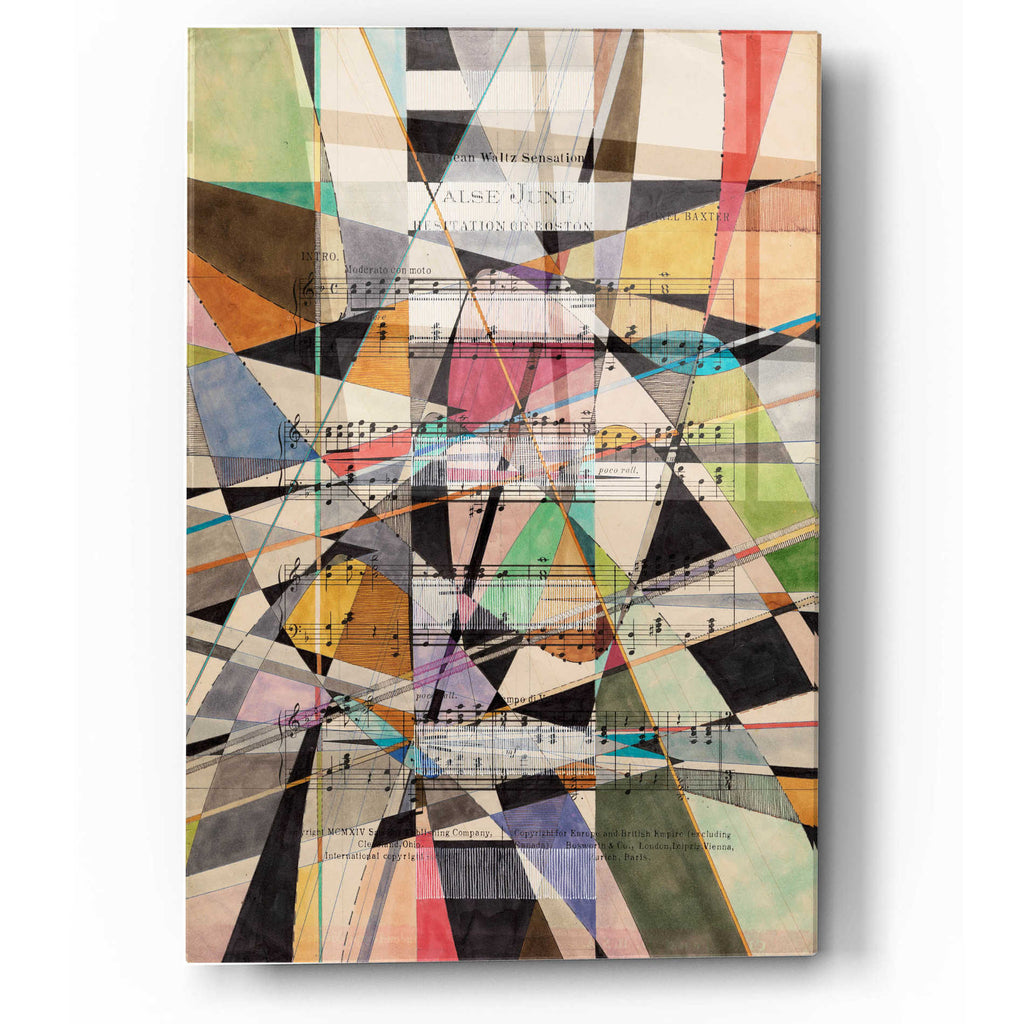 Epic Art 'Valse June' by Nikki Galapon, Acrylic Glass Wall Art