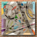Epic Art 'Overpass' by Nikki Galapon, Acrylic Glass Wall Art,36x36