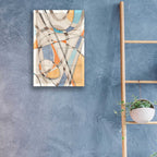 Epic Art 'Ovals & Lines II' by Nikki Galapon, Acrylic Glass Wall Art,16x24