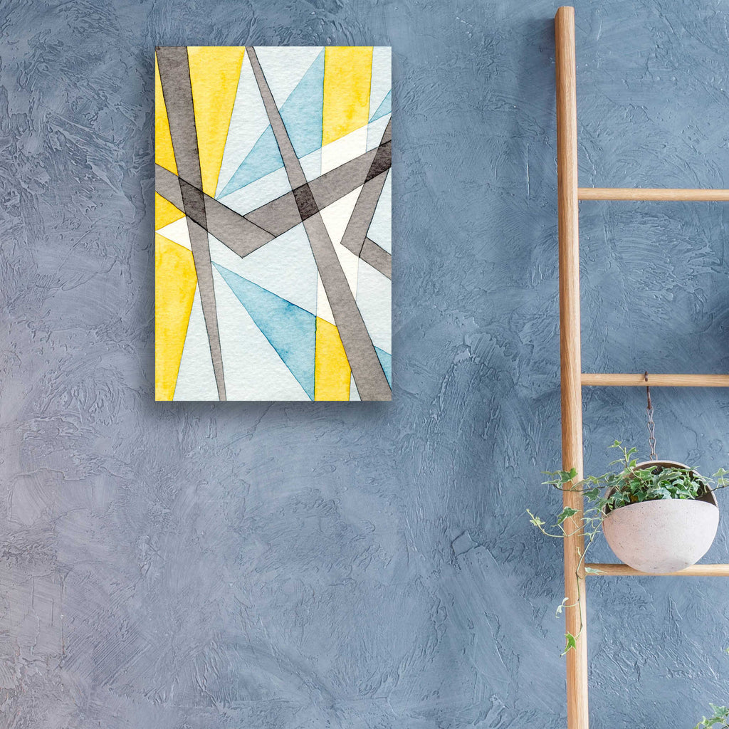 Epic Art 'Converging Angles I' by Nikki Galapon, Acrylic Glass Wall Art,16x24