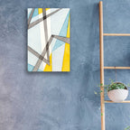 Epic Art 'Converging Angles II' by Nikki Galapon, Acrylic Glass Wall Art,16x24