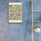 Epic Art 'Graphic Notes' by Nikki Galapon, Acrylic Glass Wall Art,16x24