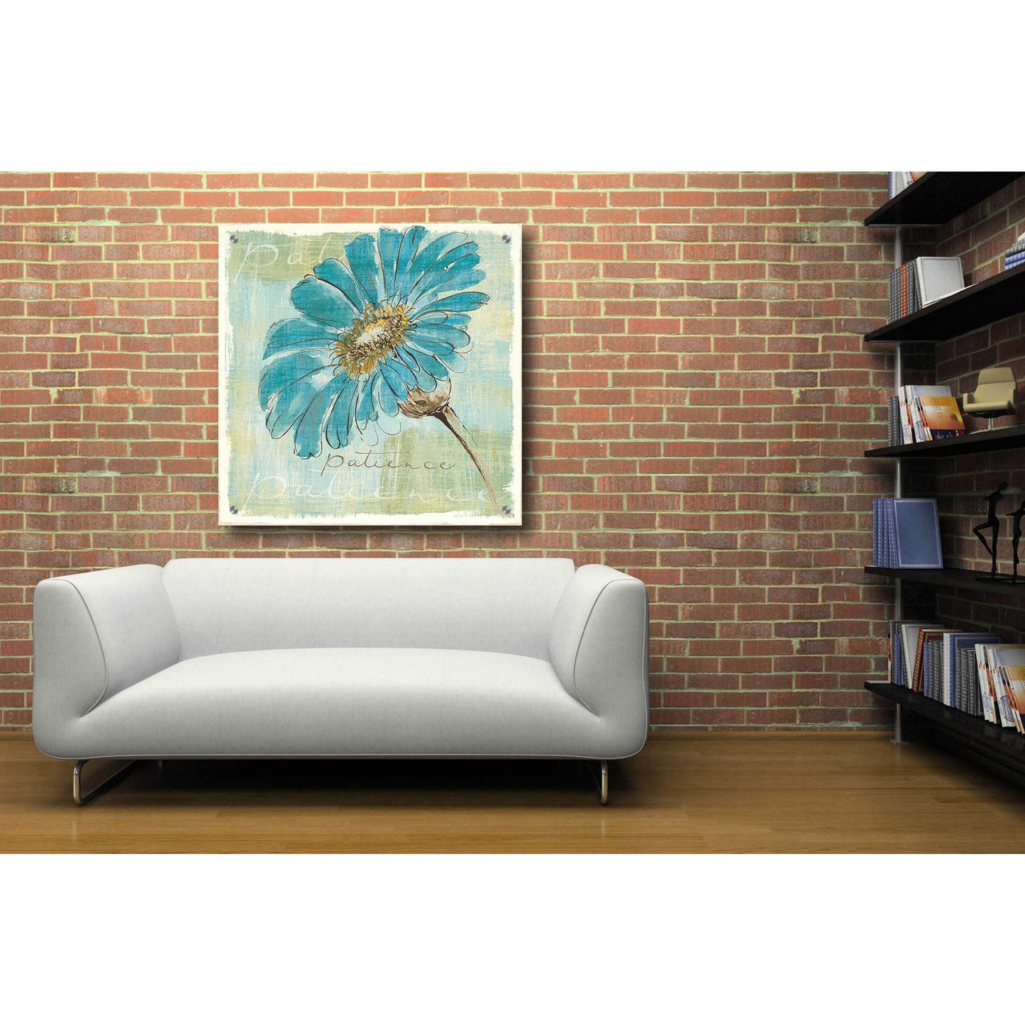 Epic Art 'Spa Daisies II' by Chris Paschke, Acrylic Glass Wall Art,36x36