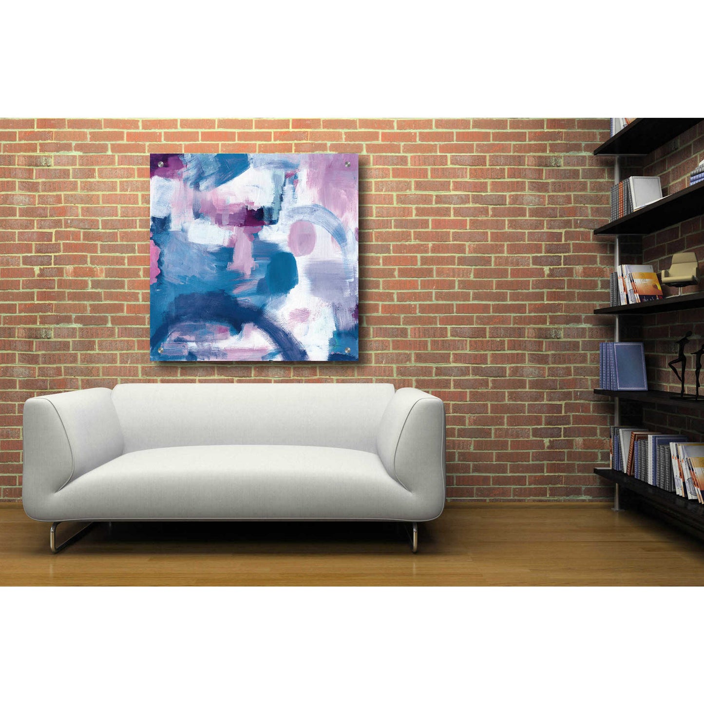 Epic Art 'Trial and Airy Nebula' by Mary Urban, Acrylic Glass Wall Art,36x36