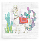 Epic Art 'Lovely Llamas V' by Mary Urban, Acrylic Glass Wall Art