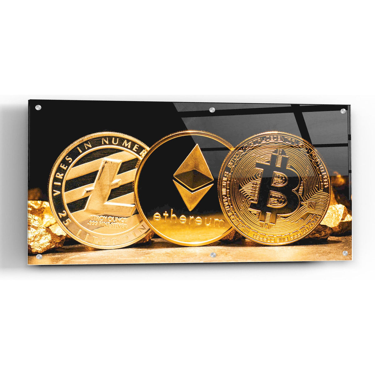 Epic Art 'The OG Crypto II', Acrylic Glass Wall Art