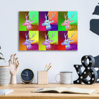 Epic Art 'WarDeerHol,' Acrylic Glass Wall Art,16x12