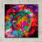 Epic Art 'Etherium,' Acrylic Glass Wall Art,12x12