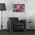 Epic Art 'Lion,' Acrylic Glass Wall Art,24x16