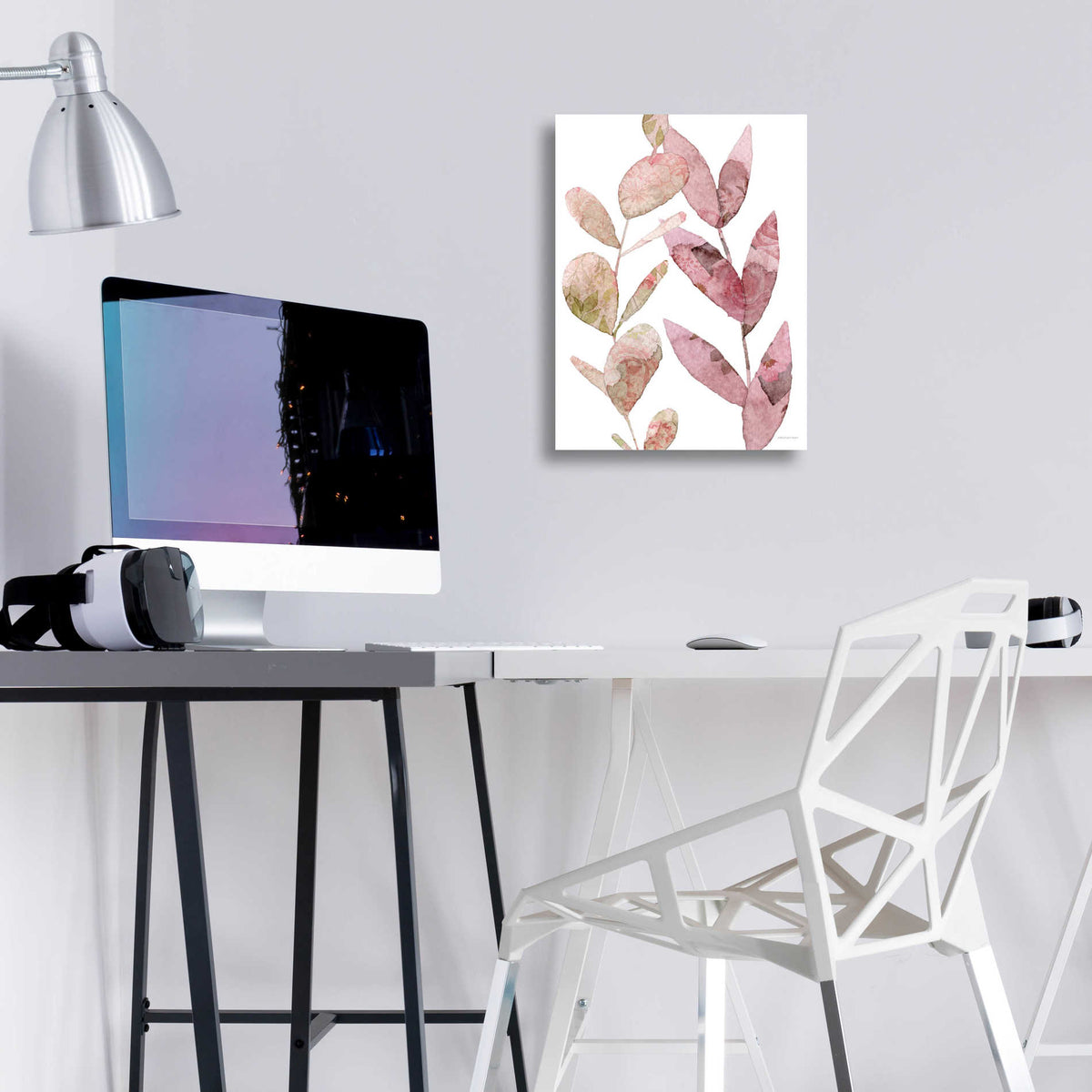 Epic Art 'Meadow Flora Botanical I' by Bluebird Barn, Acrylic Glass Wall Art,12x16