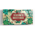 Epic Art 'Nostalgic Season's Greetings' by Cindy Jacobs, Acrylic Glass Wall Art,24x12