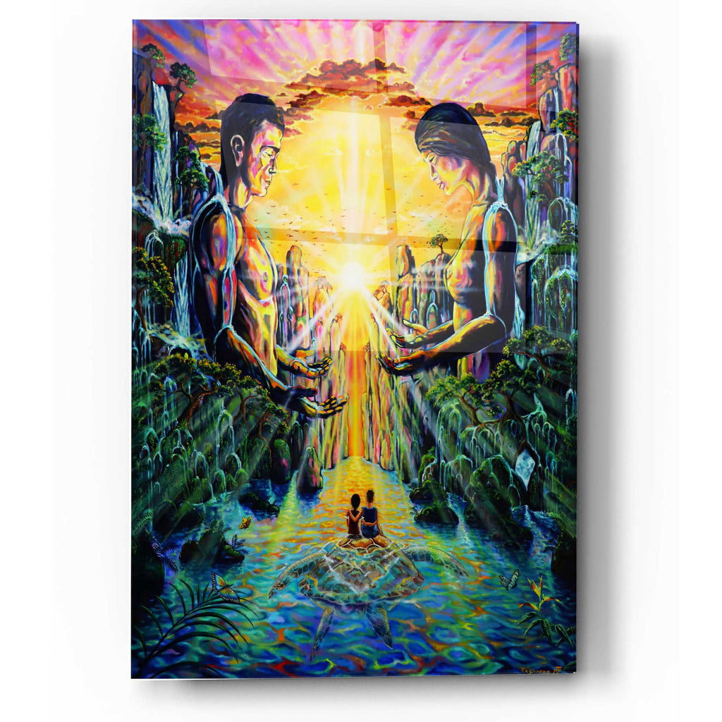 Epic Art 'Veneration ' by Jan Kasparec, Acrylic Glass Wall Art
