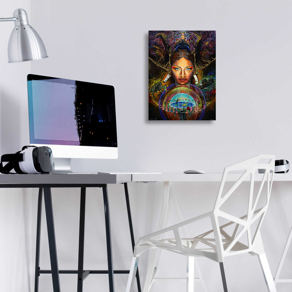 Epic Art 'The Firmament' by Jan Kasparec, Acrylic Glass Wall Art,12x16