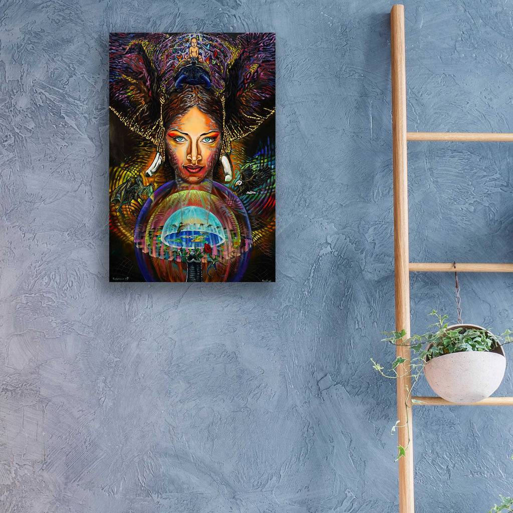 Epic Art 'The Firmament' by Jan Kasparec, Acrylic Glass Wall Art,16x24