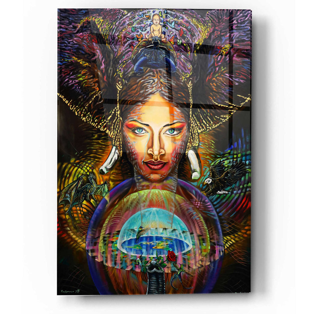 Epic Art 'The Firmament' by Jan Kasparec, Acrylic Glass Wall Art