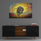 Epic Art 'Strenth And Honor' by Jan Kasparec, Acrylic Glass Wall Art,36x24
