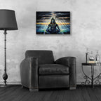Epic Art 'Shiva' by Jan Kasparec, Acrylic Glass Wall Art,24x16