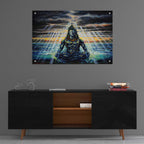 Epic Art 'Shiva' by Jan Kasparec, Acrylic Glass Wall Art,36x24