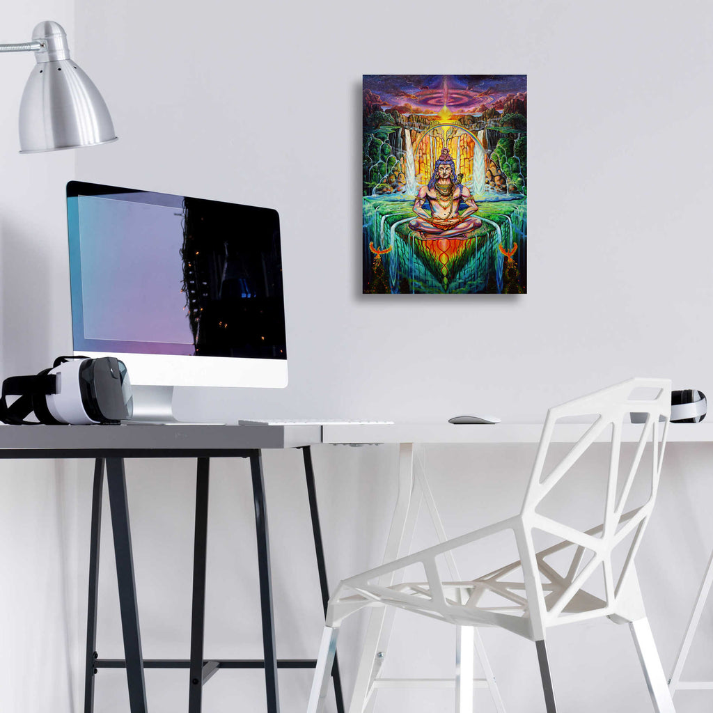 Epic Art 'Shiva Phoenix' by Jan Kasparec, Acrylic Glass Wall Art,12x16