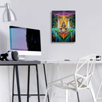Epic Art 'Shiva Phoenix' by Jan Kasparec, Acrylic Glass Wall Art,12x16