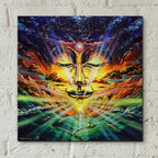 Epic Art 'Peaks And Valleys' by Jan Kasparec, Acrylic Glass Wall Art,12x12