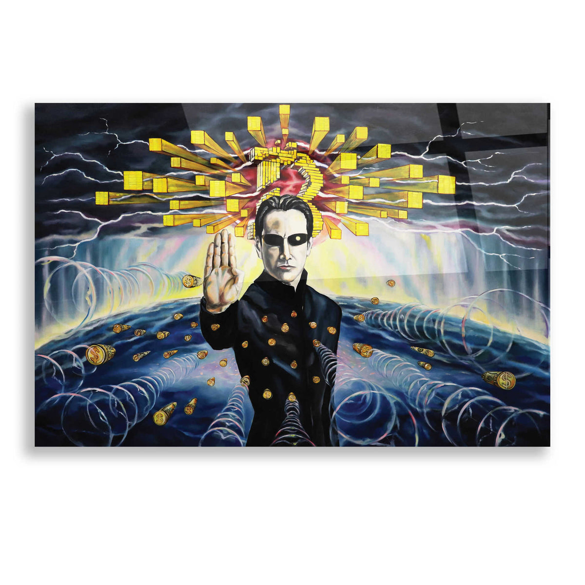 Epic Art 'Neo The One' by Jan Kasparec, Acrylic Glass Wall Art