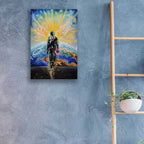 Epic Art 'Love Grenade' by Jan Kasparec, Acrylic Glass Wall Art,16x24