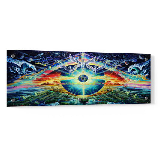Epic Art 'God's Eye 2' by Jan Kasparec, Acrylic Glass Wall Art