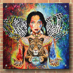 Epic Art 'Gaia II' by Jan Kasparec, Acrylic Glass Wall Art,36x36
