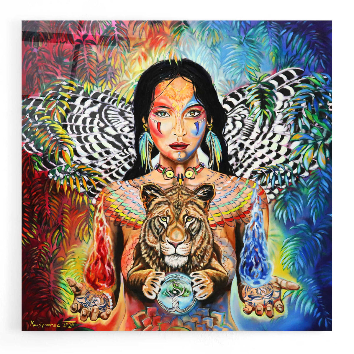Epic Art 'Gaia II' by Jan Kasparec, Acrylic Glass Wall Art