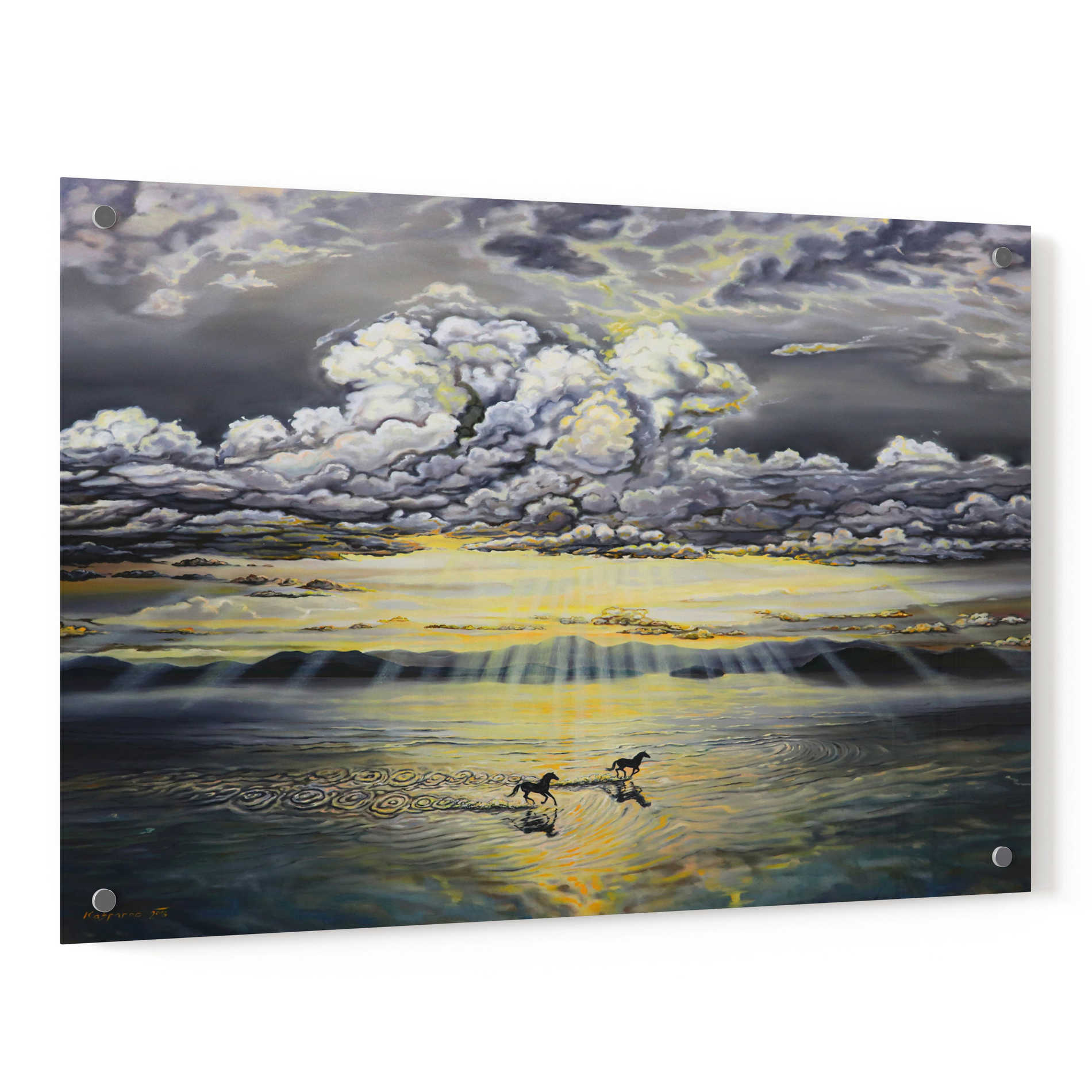 Epic Art 'Freedom' by Jan Kasparec, Acrylic Glass Wall Art,36x24