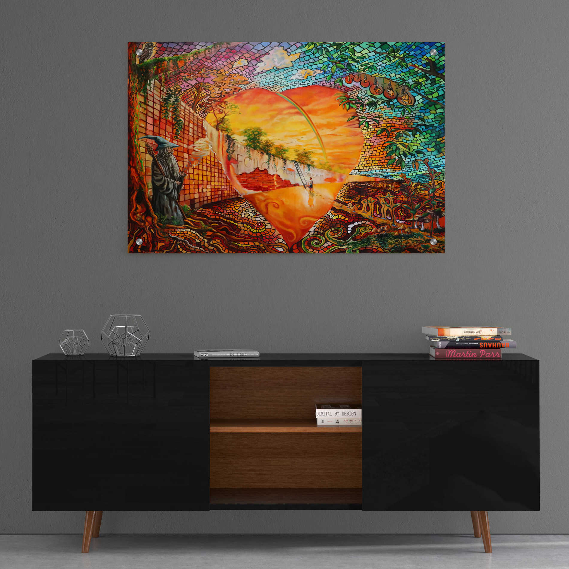 Epic Art 'Follow Your Dream' by Jan Kasparec, Acrylic Glass Wall Art,36x24