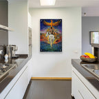Epic Art 'Fallen Angel' by Jan Kasparec, Acrylic Glass Wall Art,24x36