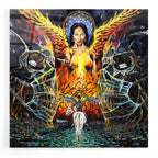 Epic Art 'Fallen Angel ' by Jan Kasparec, Acrylic Glass Wall Art