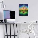 Epic Art 'Evolution' by Jan Kasparec, Acrylic Glass Wall Art,12x16