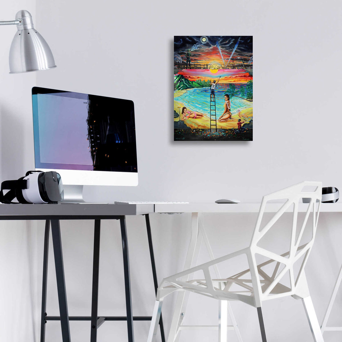 Epic Art 'Berlin Wall ' by Jan Kasparec, Acrylic Glass Wall Art,12x16