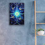 Epic Art 'Anahata' by Jan Kasparec, Acrylic Glass Wall Art,16x24