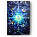 Epic Art 'Anahata' by Jan Kasparec, Acrylic Glass Wall Art