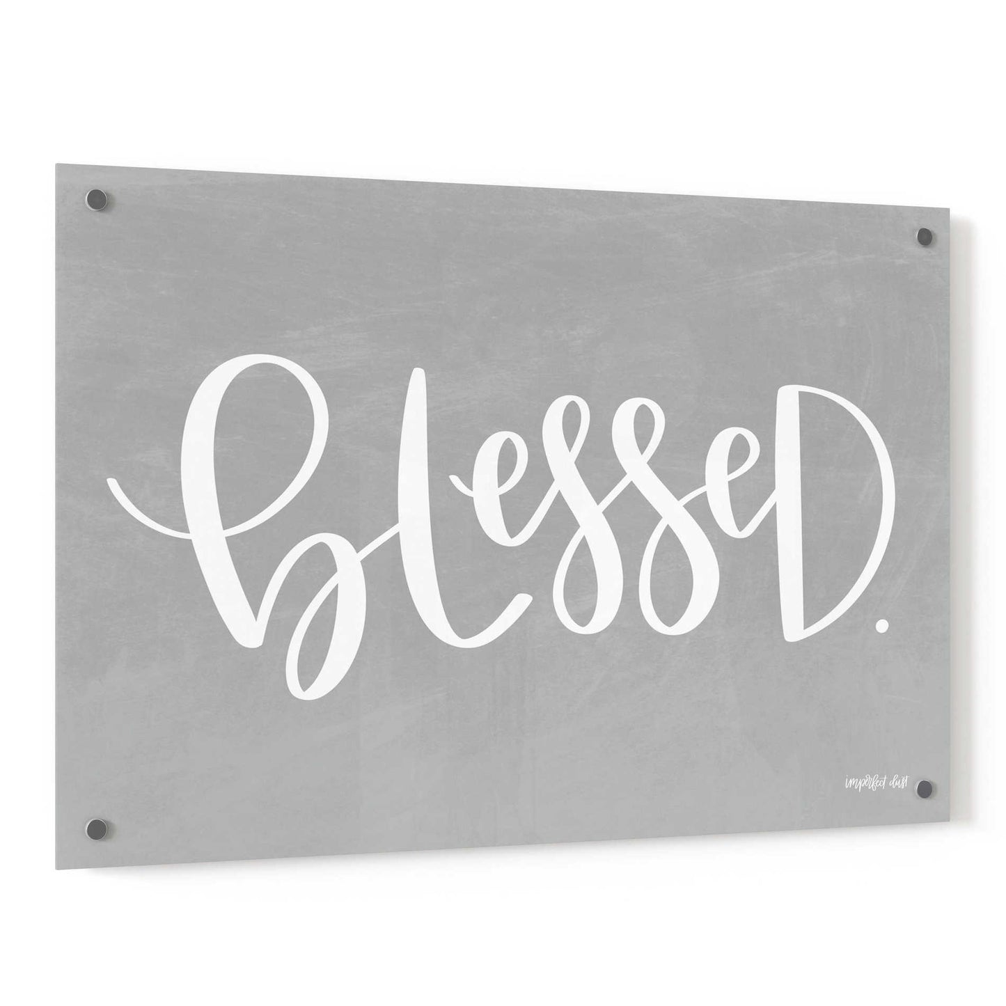 Epic Art 'Blessed' by Imperfect Dust, Acrylic Glass Wall Art,36x24